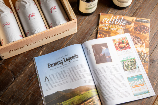Laura Ness - Two articles on the Pisoni Family and Pisoni Family Wines